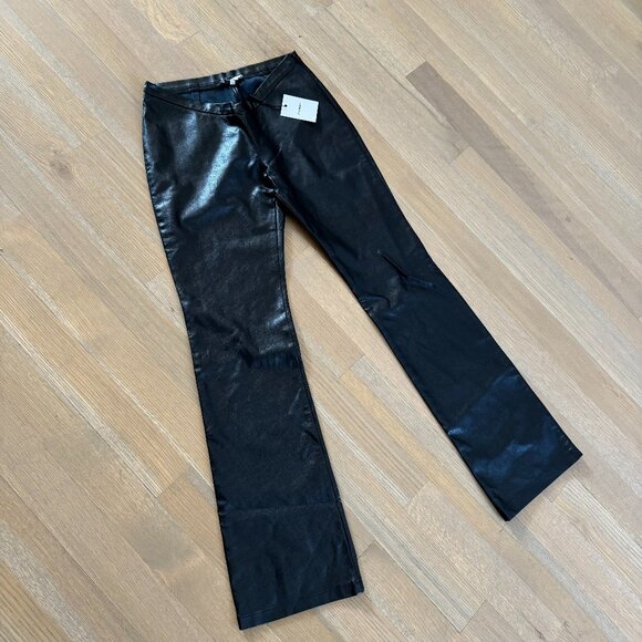 Low Waisted Miaou Leather Elvis pants, brand new